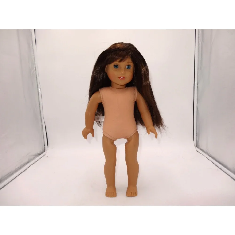 American Girl Grace Thomas 2015 Girl of the Year 18 Inch Doll Brown Hair Blue